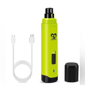 ⭐️Host Pick⭐️ Casfuy nail grinder in lime green colour for dogs NIB